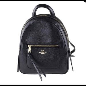 Coach Leather Backpack